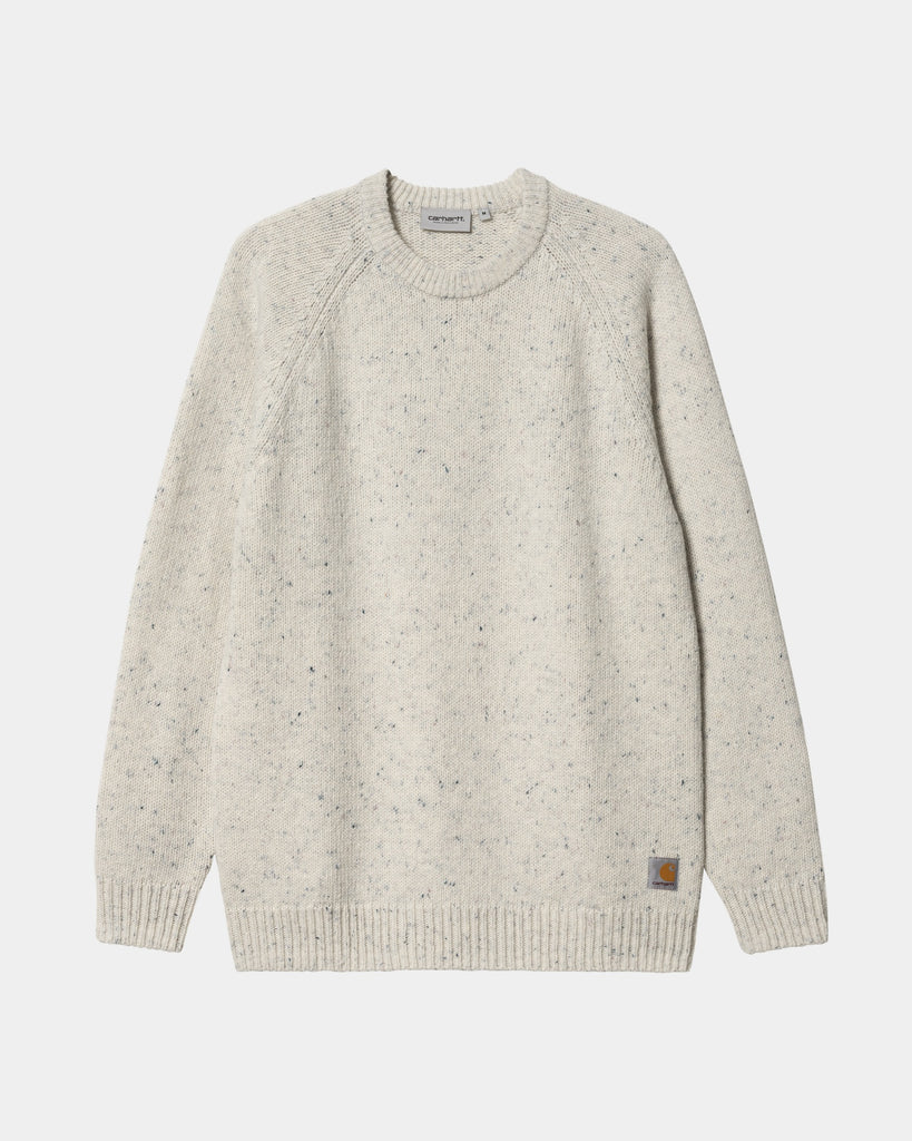 Carhartt WIP Anglistic Sweater | Salt Speckled – Page Anglistic