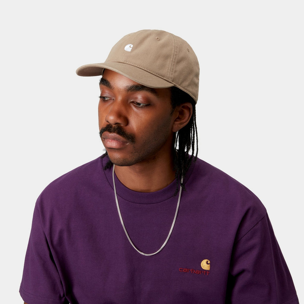 Carhartt WIP Madison Logo Cap | Leather / White – Page