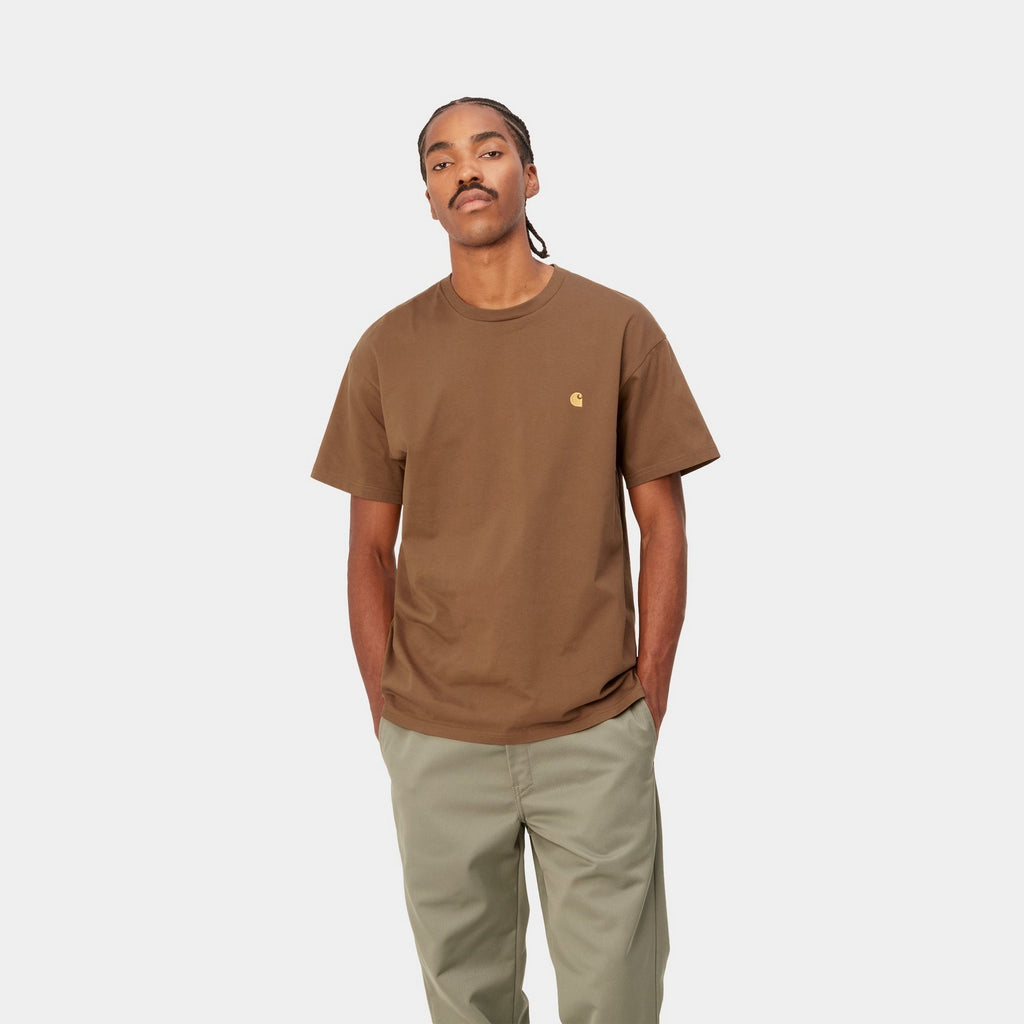 Carhartt WIP Chase T-Shirt | Tamarind – Page Chase T-Shirt