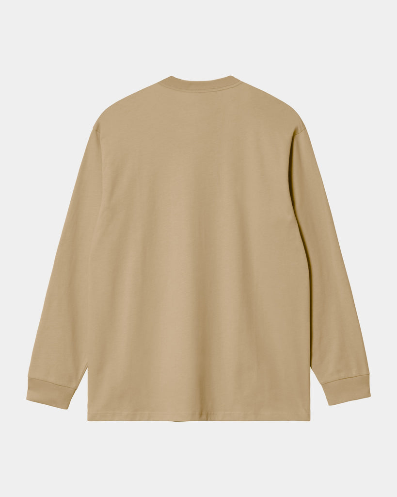 Tan long best sale sleeve shirt