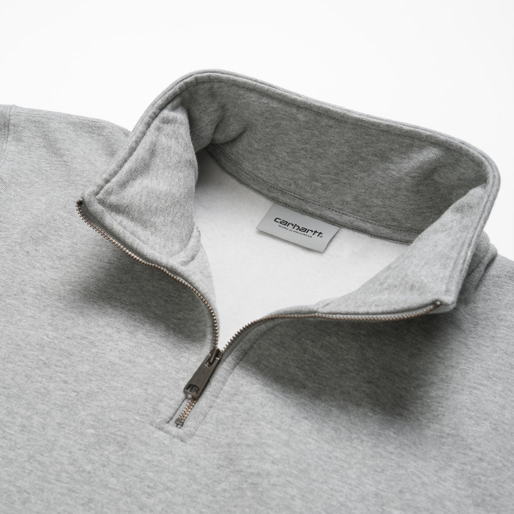 Carhartt WIP Chase Neck Zip Sweatshirt | Grey Heather – Page Chase