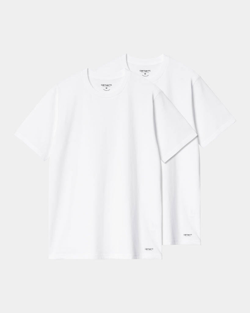 Carhartt WIP Standard Crew T-Shirt Standard WIP Pack) – Carhartt – Neck USA (2 White | Neck Crew Page + T-Shirt White