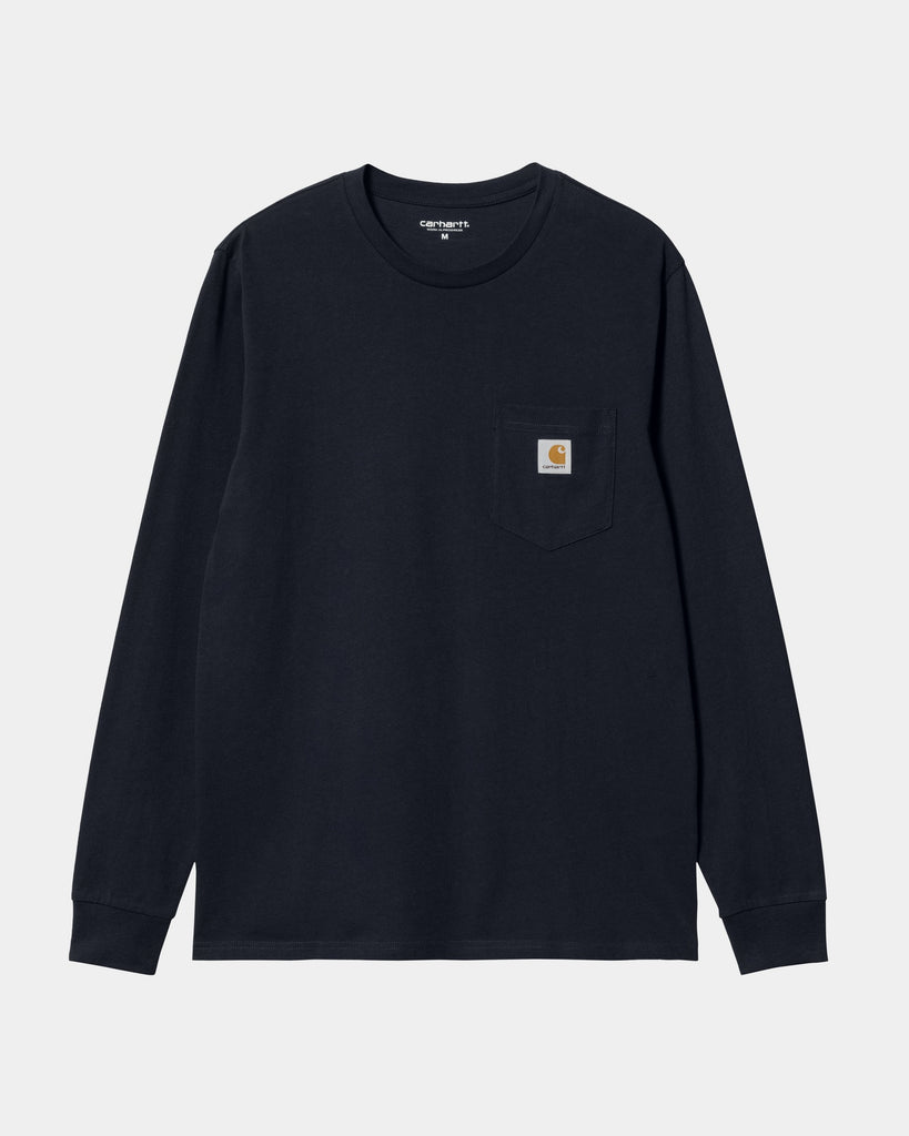 Sleeve Carhartt Carhartt Dark Long Navy Pocket – WIP Page Sleeve WIP T-Shirt USA Long | – T-Shirt Pocket