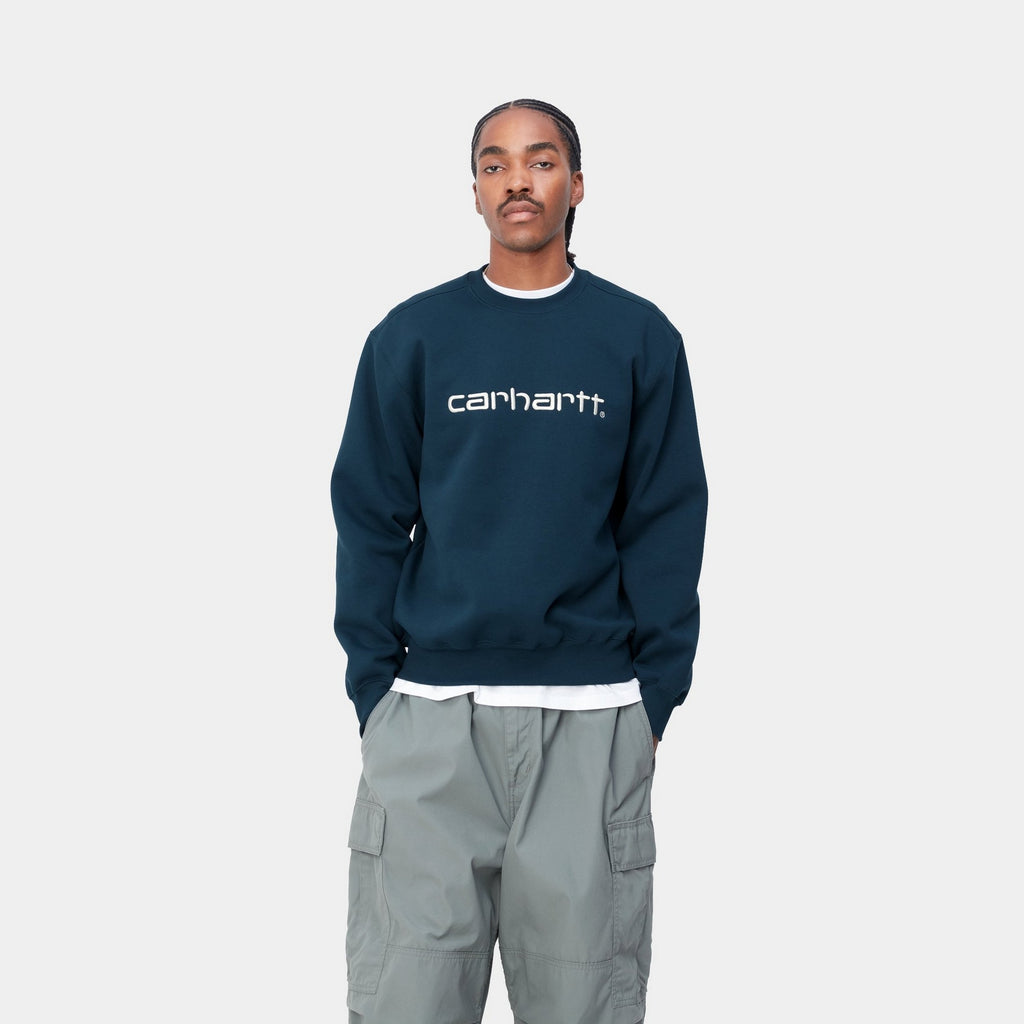 Carhartt Sweatshirt | Squid / Salt