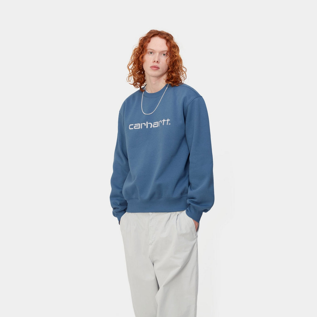 Carhartt WIP Carhartt Sweatshirt | Sorrent / White – Page Carhartt  Sweatshirt