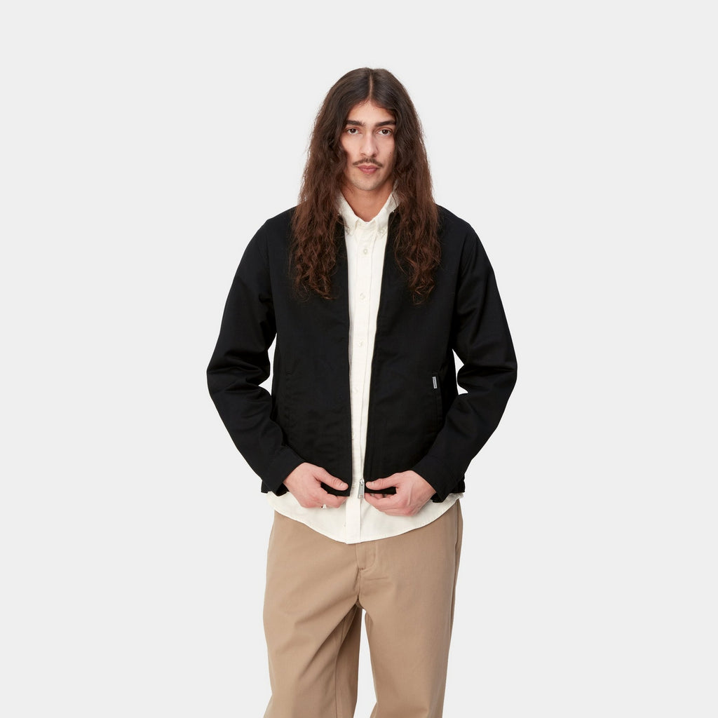 Men's Carhartt WIP BP Modular zip jacket Black, Medium. Cotton