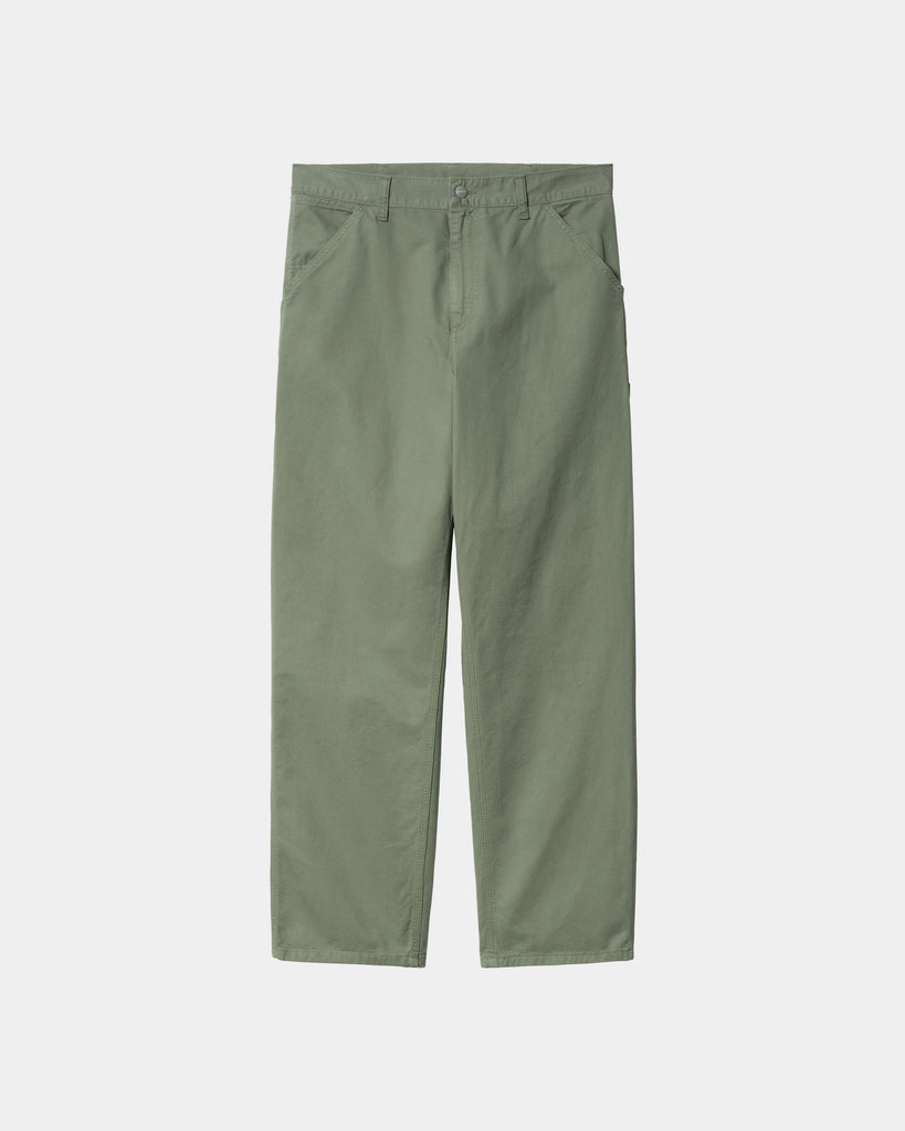 Carhartt WIP Single Knee Pant - Drill | Park (garment dyed) – Page