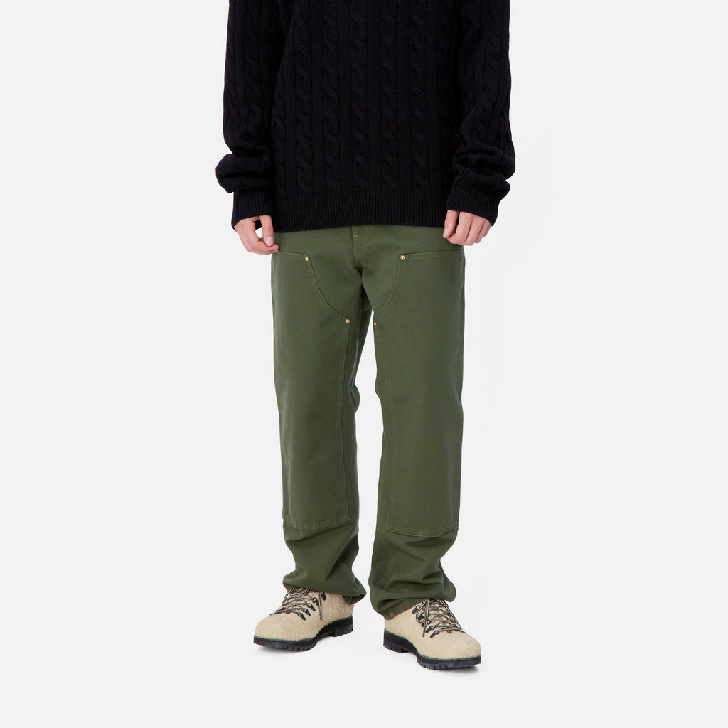 Carhartt WIP Double Knee Pant | Tarragon (rinsed) – Page Double Knee Pant