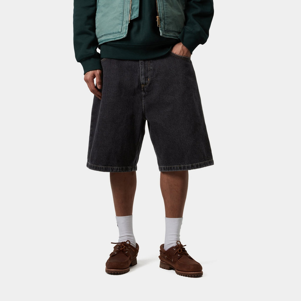 Carhartt-WIP Brandon Pant - Black Stone Washed | Urban