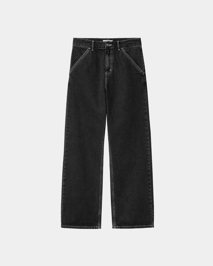 Carhartt WIP Women's Simple Pant  Black (stone washed) – Page Women's  Simple Pant – Carhartt WIP USA