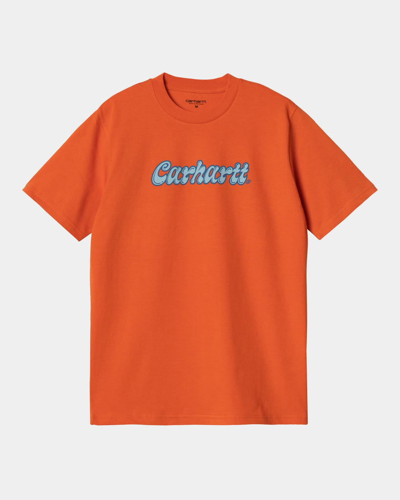 Carhartt WIP Liquid Script T-Shirt | Kumquat – Page Liquid Script