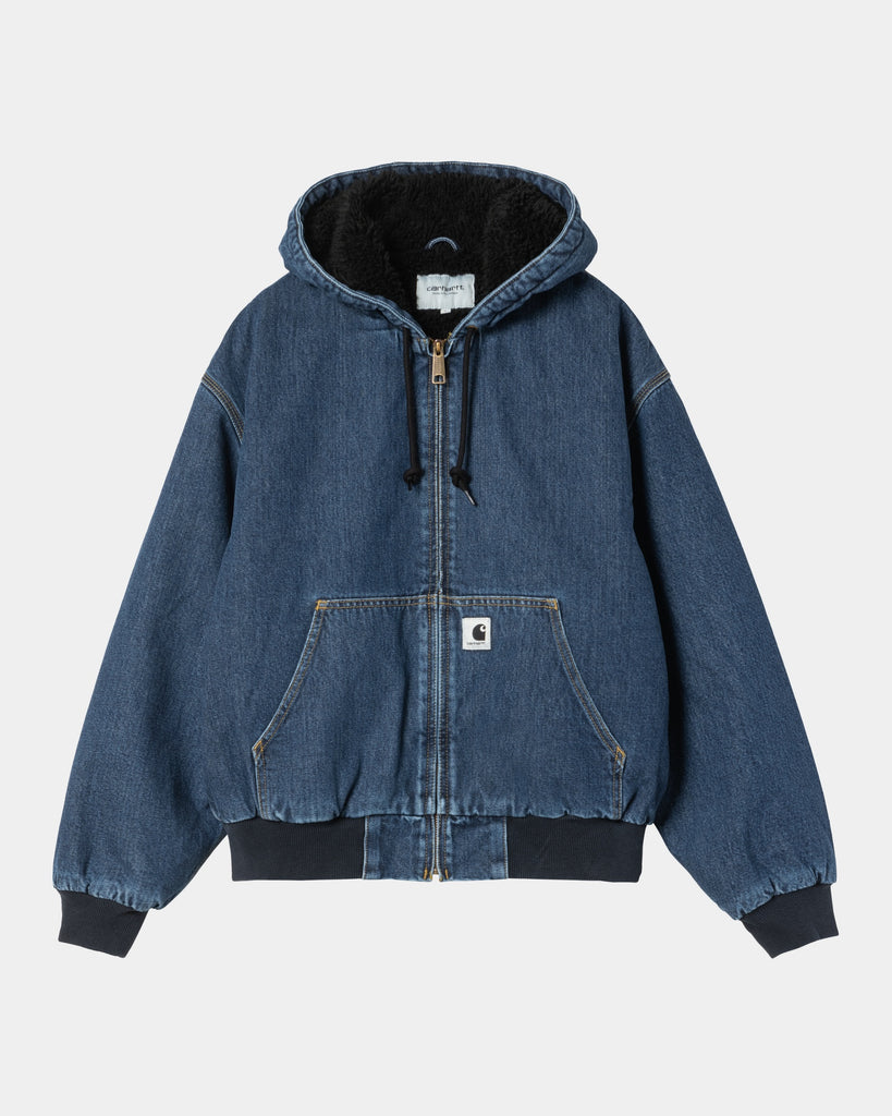 Carhartt WIP Women's OG Active Jacket (Winter) - Denim | Blue (stone  washed) – Page Women's OG Active Jacket (Winter) - Denim