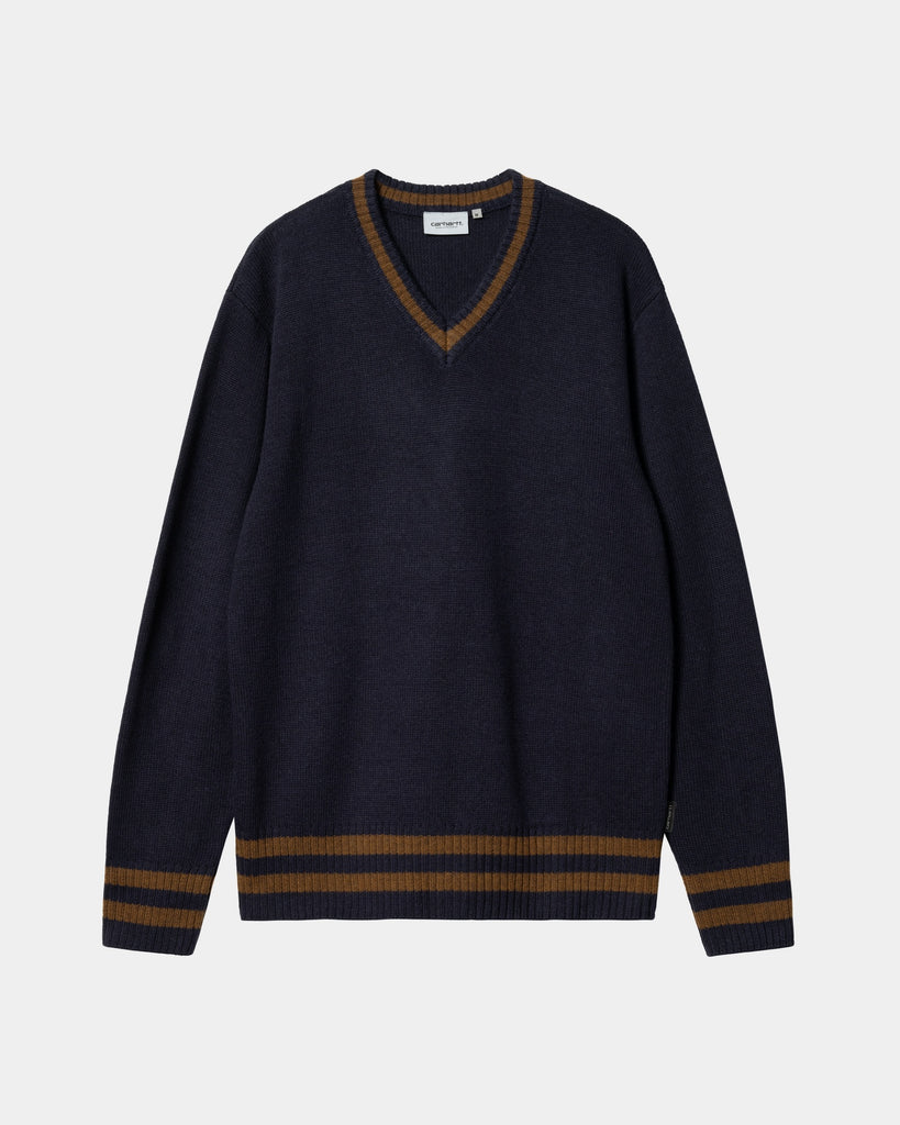 Carhartt WIP Stanford Sweater | Dark Navy – Page Stanford Sweater