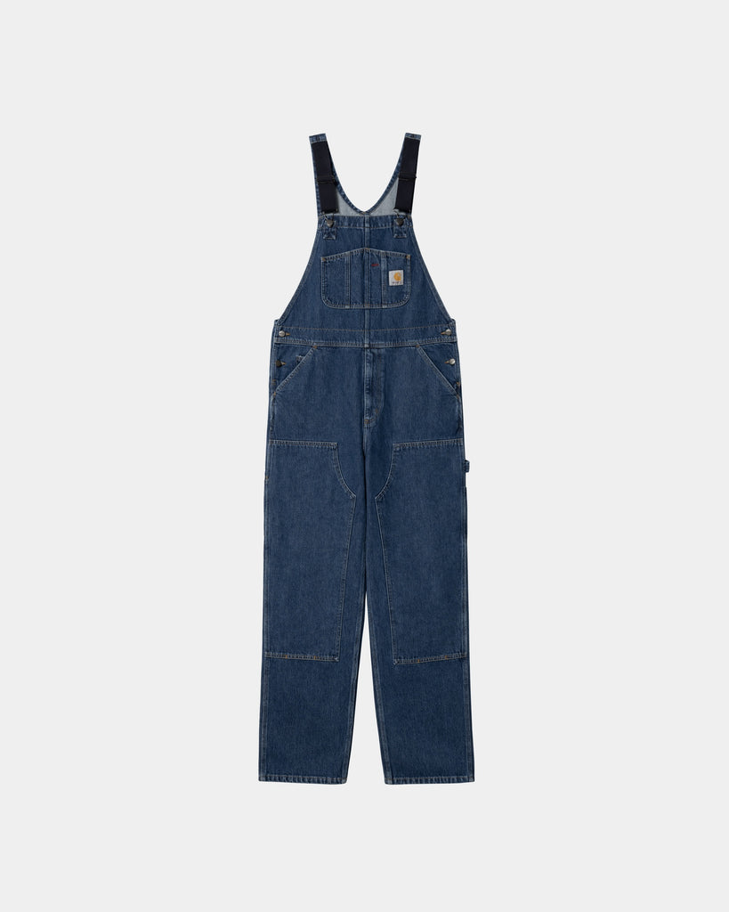 Carhartt WIP Double Knee Bib Overall | Blue (stone washed) – Page