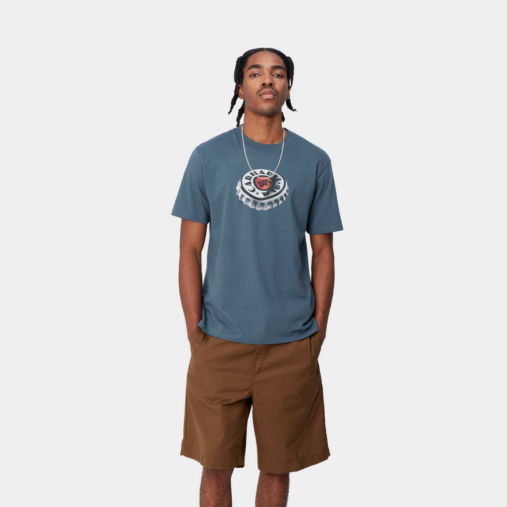 Carhartt WIP Bottle Cap T-Shirt | Naval – Page Bottle Cap T-Shirt –  Carhartt WIP USA | T-Shirts