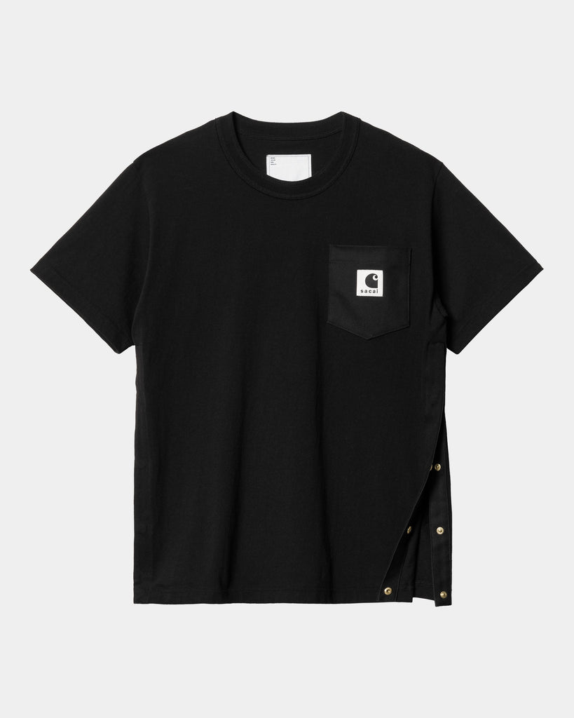 XL Carhartt sacai T-shirt Black カーハート-