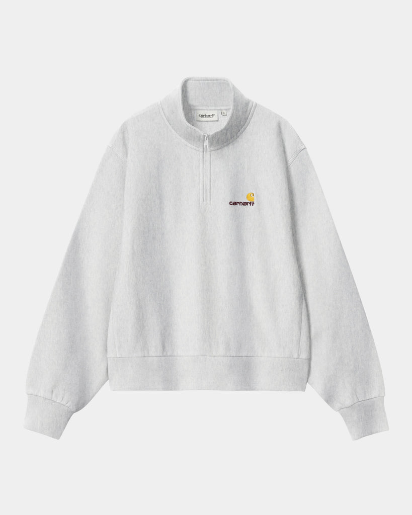 スウェット・トレーナー CARHARTT WIP 'American Script' hoodie White Carhartt WIP Women's American Script High Neck Sweatshirt