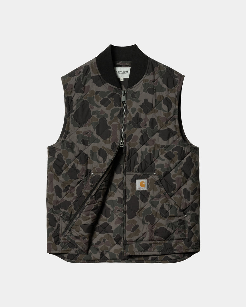 Carhartt WIP Myton Vest Liner | Grey Camo Duck