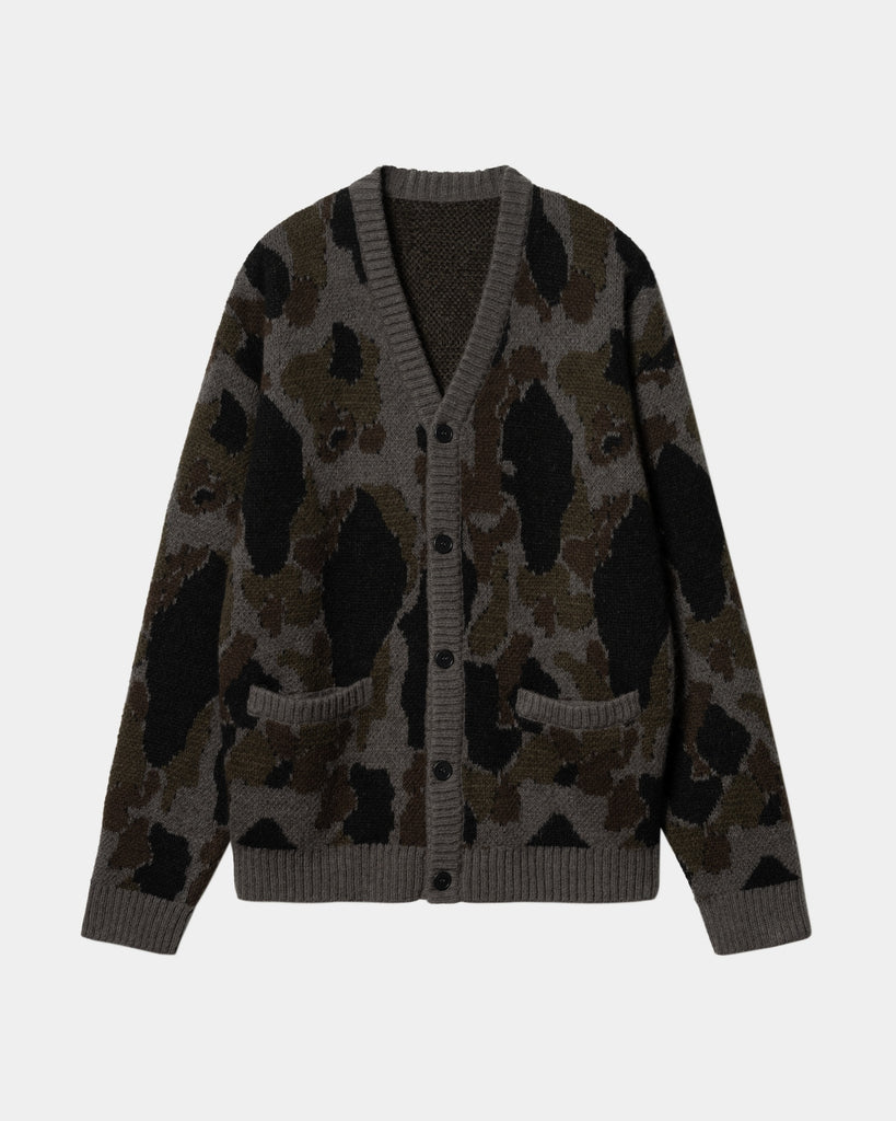 Camo print cardigan online