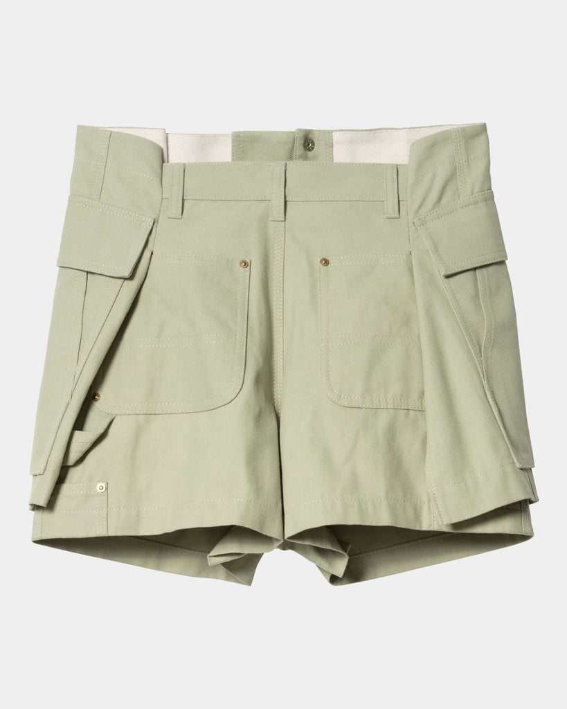 sacai x Carhartt WIP Women's Duck Shorts | Light Green – Page