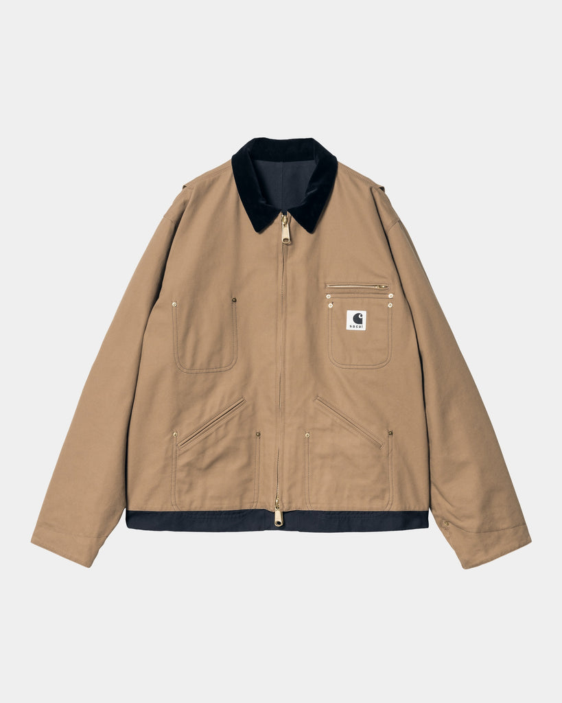 sacai x Carhartt WIP Reversible Duck Jacket | Beige / Navy – Page