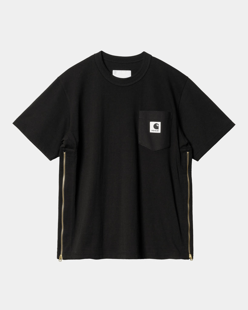 sacai x Carhartt WIP T-Shirt | Black