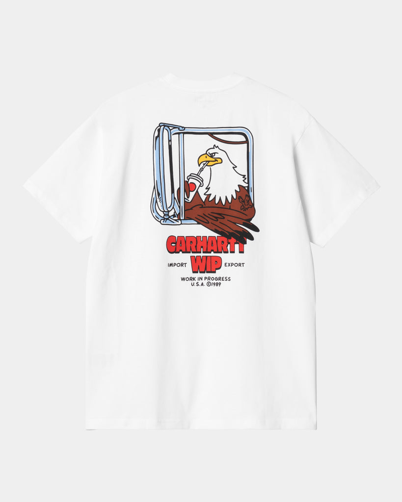 Carhartt WIP Carhartt WIP USA T-Shirt | White – Page Carhartt WIP 