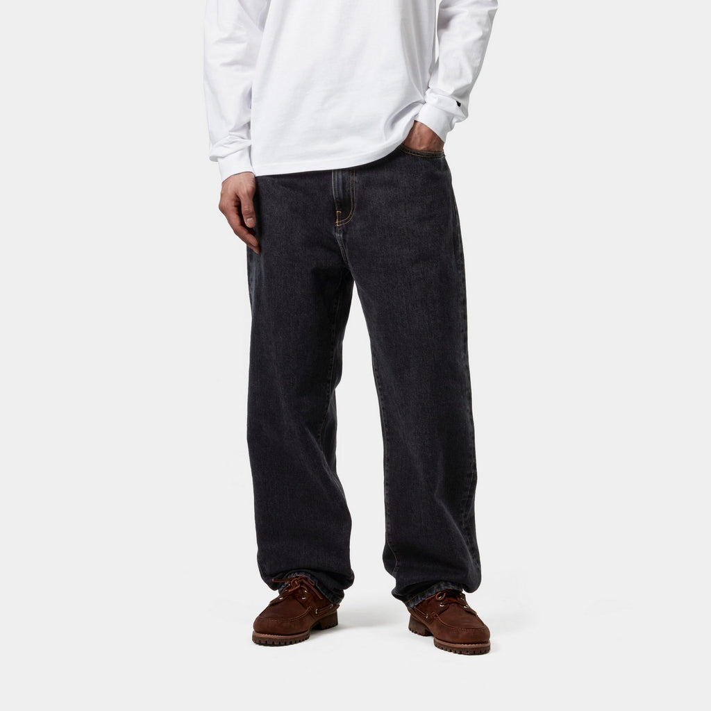 Carhartt WIP Aaron Pant | Black (stone washed) – Page Aaron Pant