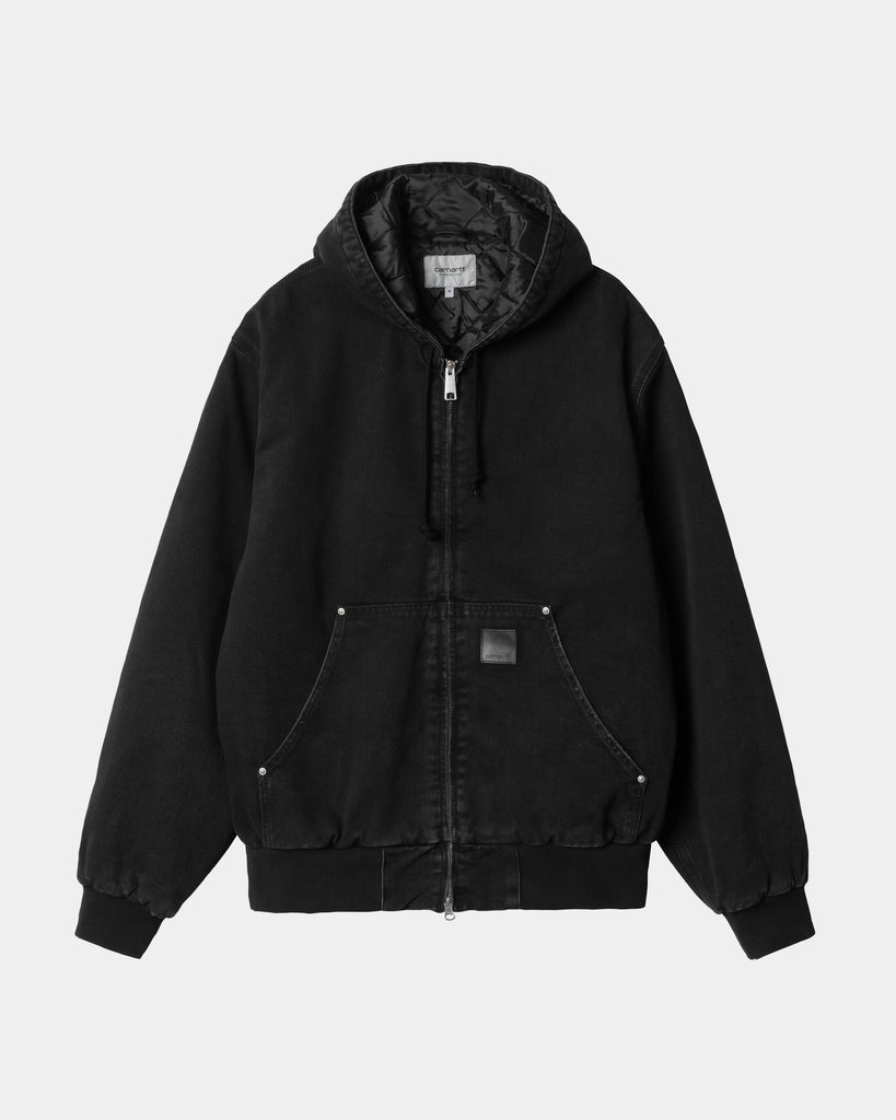 Carhartt WIP OG Active Rivet Jacket Black stone washed Page OG Active Rivet Jacket