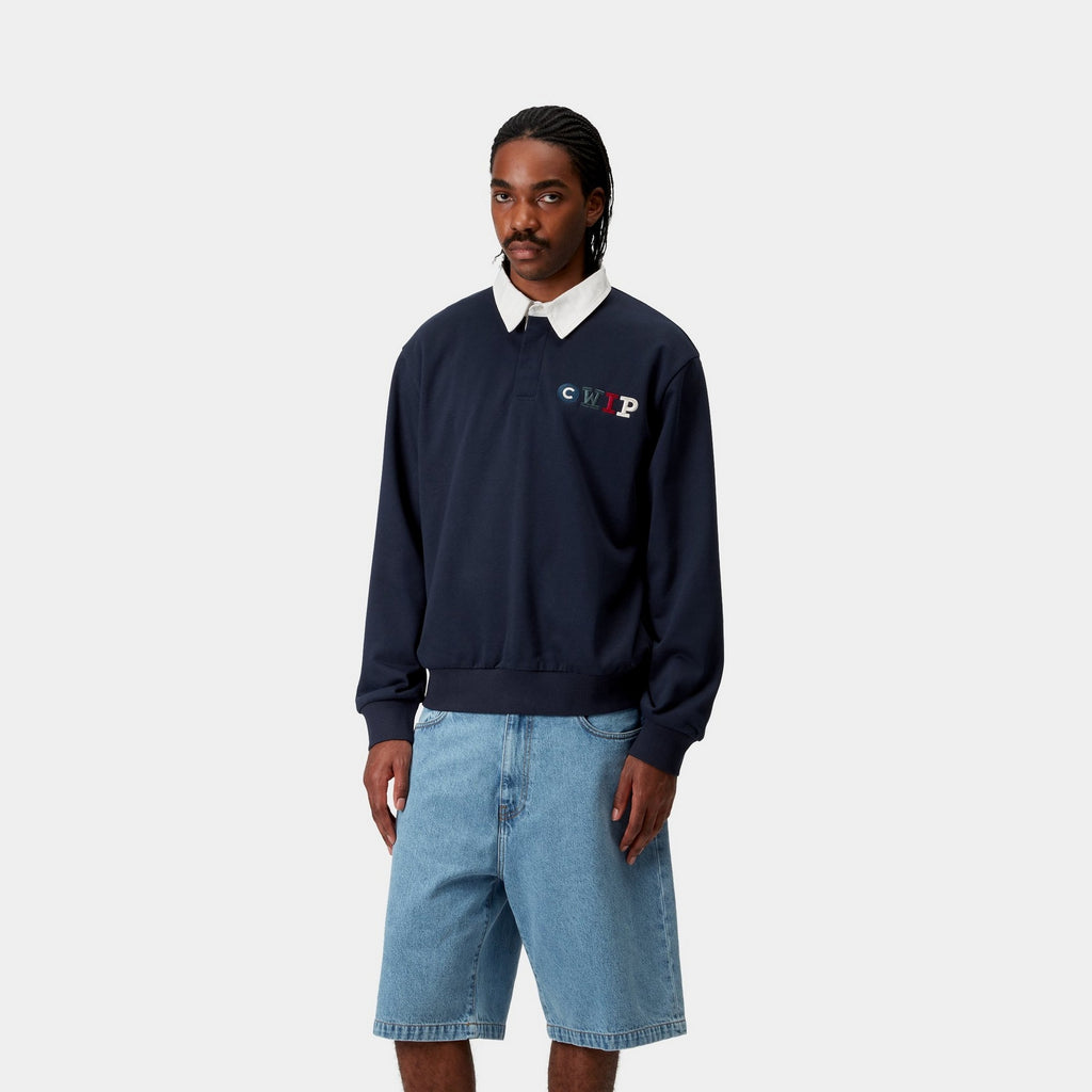 Carhartt WIP Flags Rugby Sweatshirt | Space – Page Flags