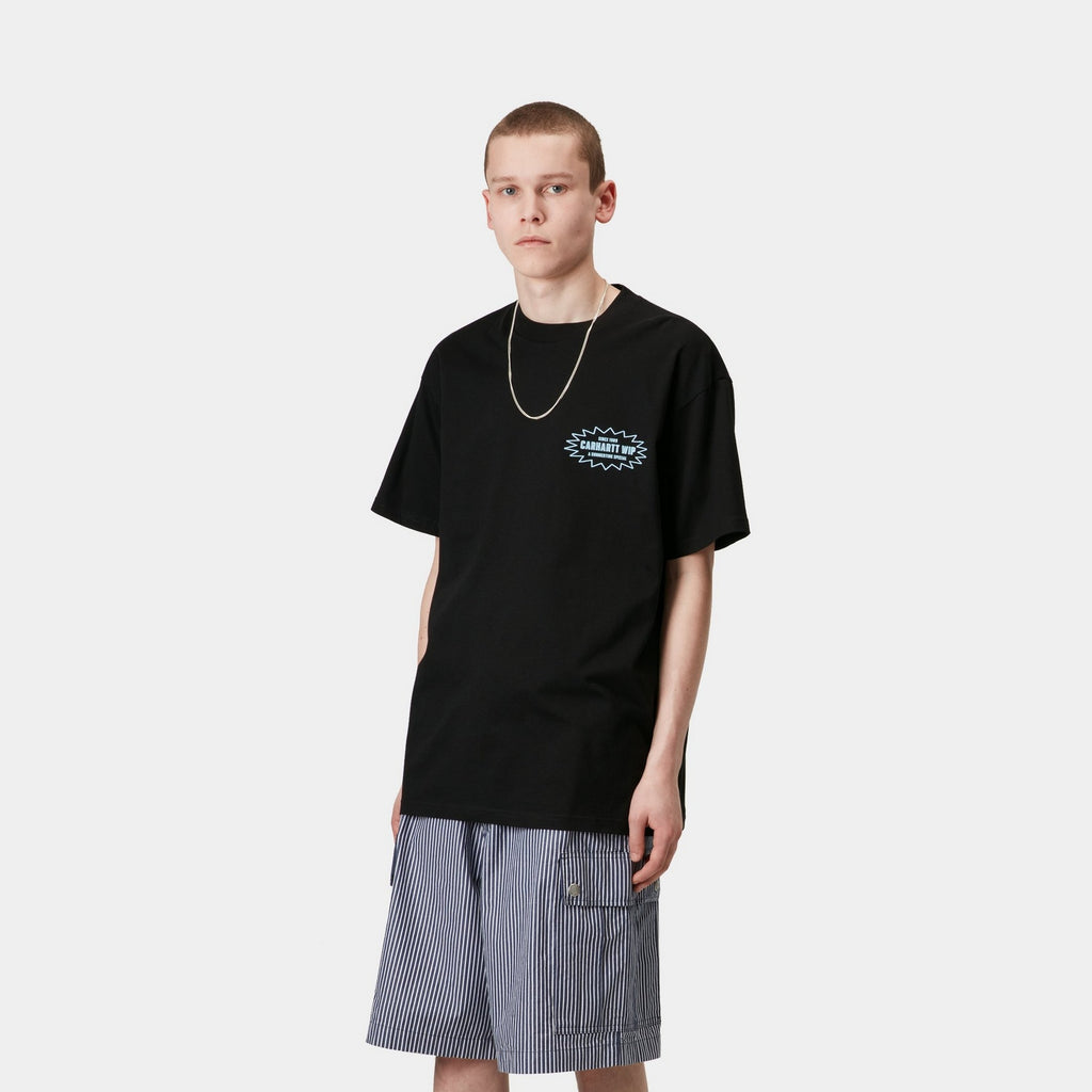 Carhartt WIP Catalogue T-Shirt | Black / Bluebird – Page