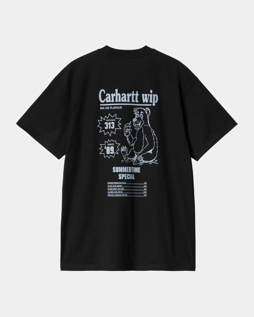 Tシャツ・カットソー Carhartt WIP T-shirts Black Carhartt WIP Chain Link Long Sleeve T-Shirt | Black / Silver