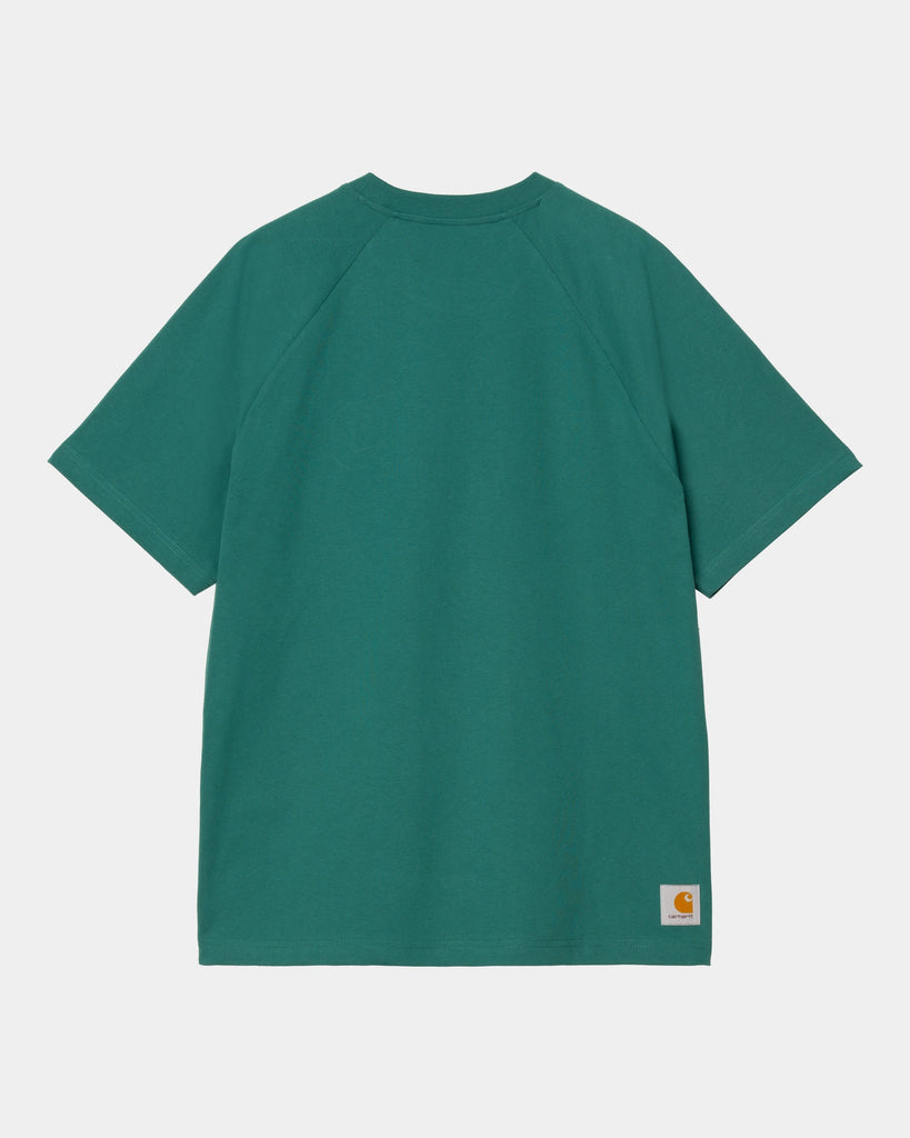 Tシャツ・カットソー Carhartt SS25 'Muddy Water' T-shirt (I034652 89XX) Carhartt WIP Muddy Water T-Shirt in White | SVD