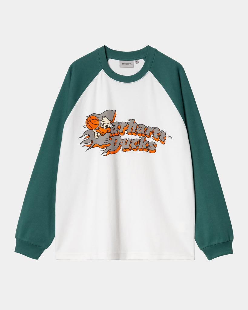 【Carhartt】 ★ S/S FLAMING DUCKS T-SHIRT ★ LOOSE FIT I034668_2QT_XX-ST-01_1024x1024