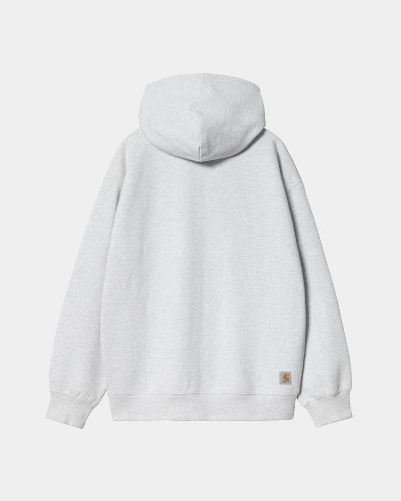 Carhartt WIP Hooded WIP Sweat Jacket | Ash Heather (stone