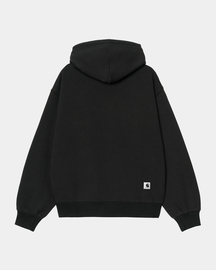 【Carhartt】 HOODED WIP SWEAT JACKET R6143 Carhartt WIP Hooded WIP Sweat Jacket | Black (stone washed