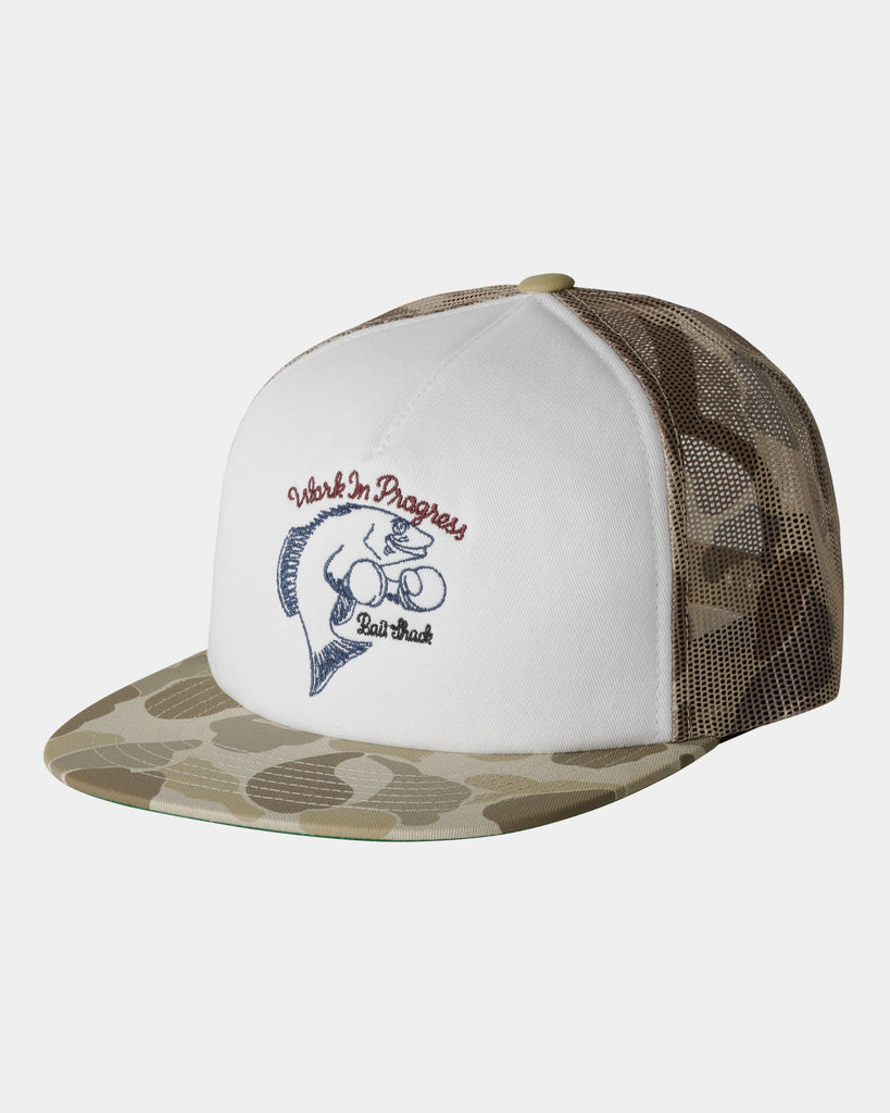 Carhartt WIP Graphic Trucker Cap | Desert / White Duck Camo