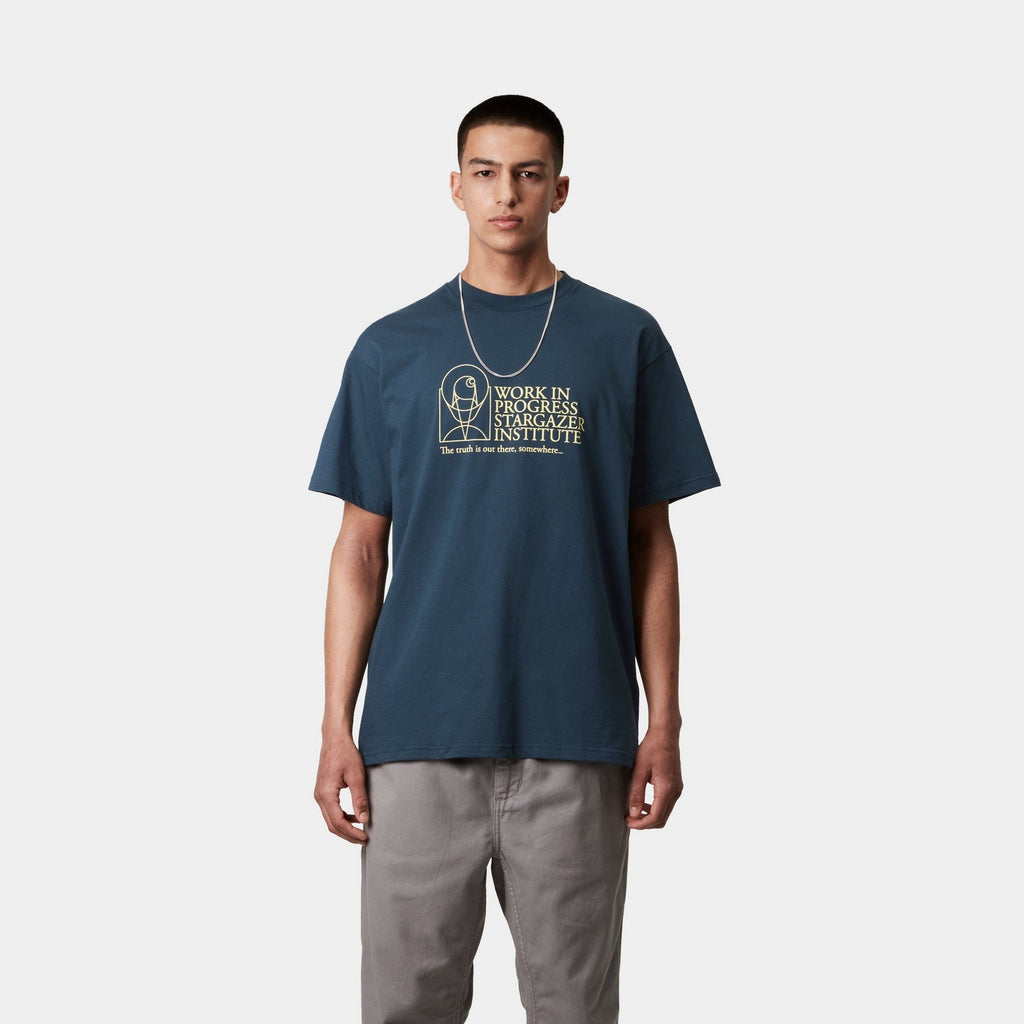 Tシャツ・カットソー CARHARTT WIP DARK NAVY COTTON T-SHIRT Carhartt WIP Solar Chrome C-Logo T-Shirt | Dark Navy – Page