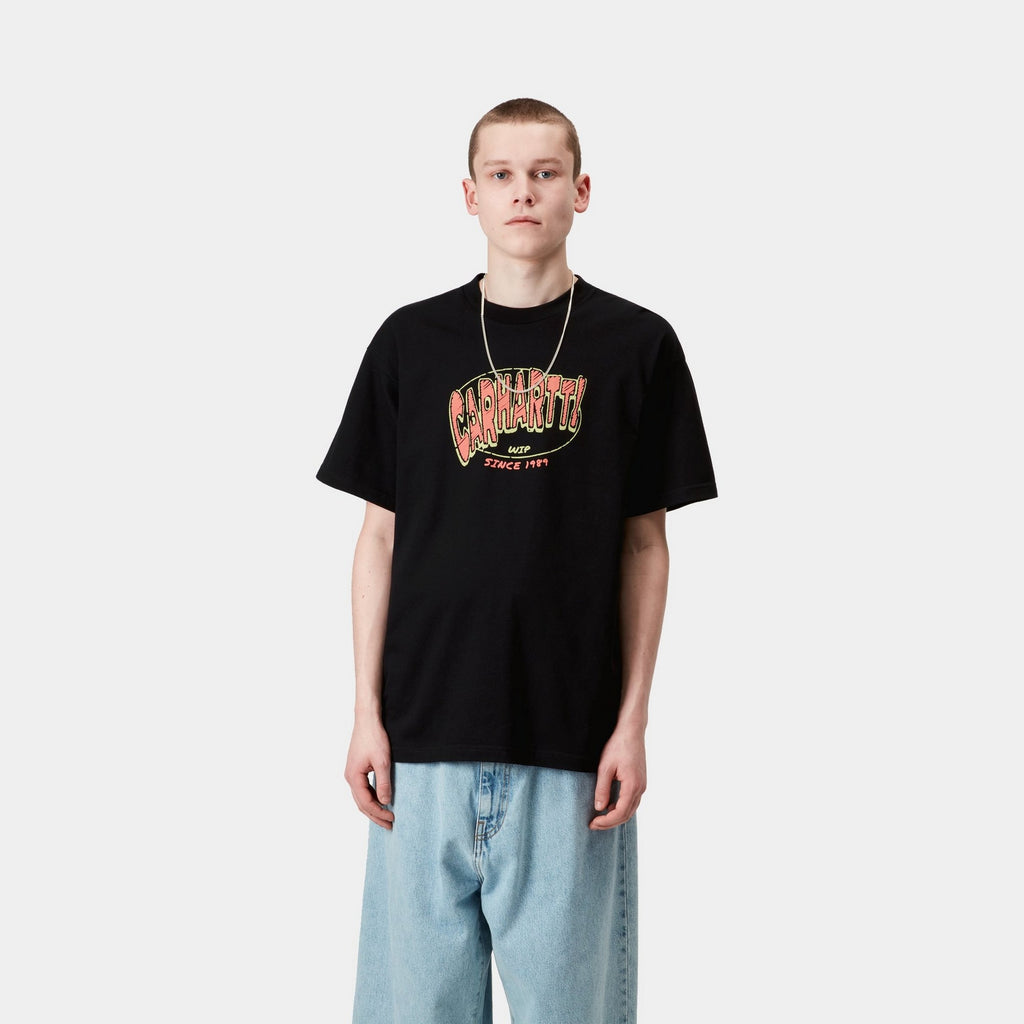 ★2023SS新作★CARHARTT★S/S HEAT SCRIPT T-SHIRT T-shirt Carhartt WIP S/S Heat Script T-Shirt | Freshlabels.com