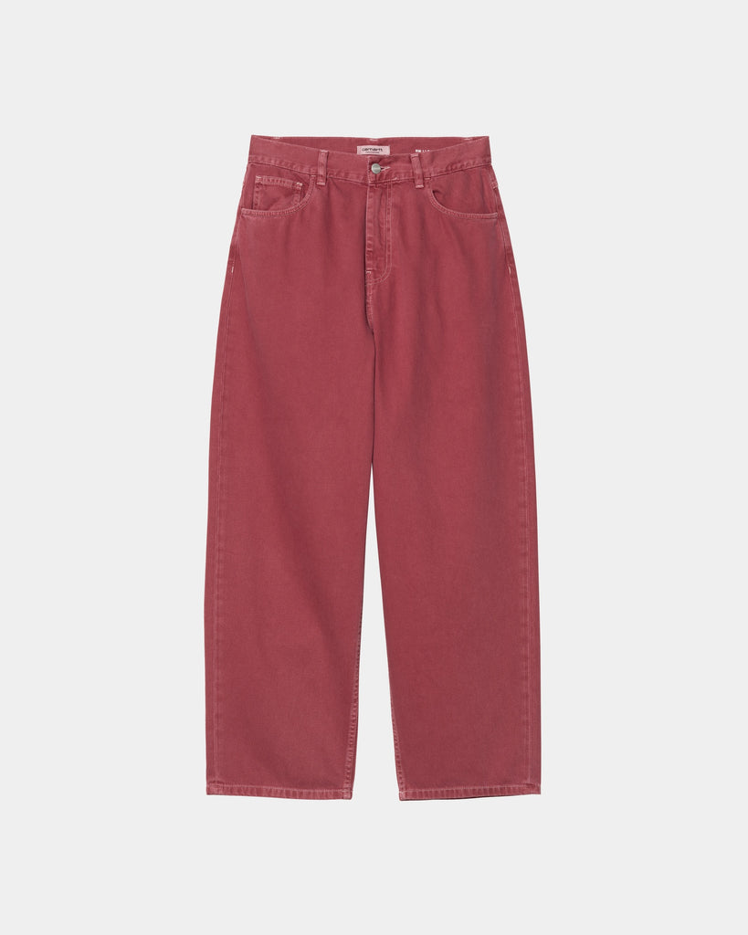 Carhartt WIP Women's Brandon Pant - Twill | Mulberry (stone Carhartt WIP Women's Brandon Pant - Twill | Mulberry (stone