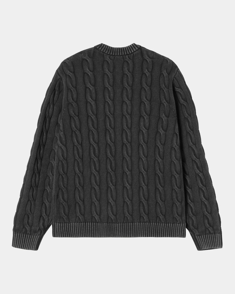 【送料&関税込】Carhartt Black Cotton Calen Sweater Sweaters Carhartt WIP Calen Sweater UNISEX Black | Footshop