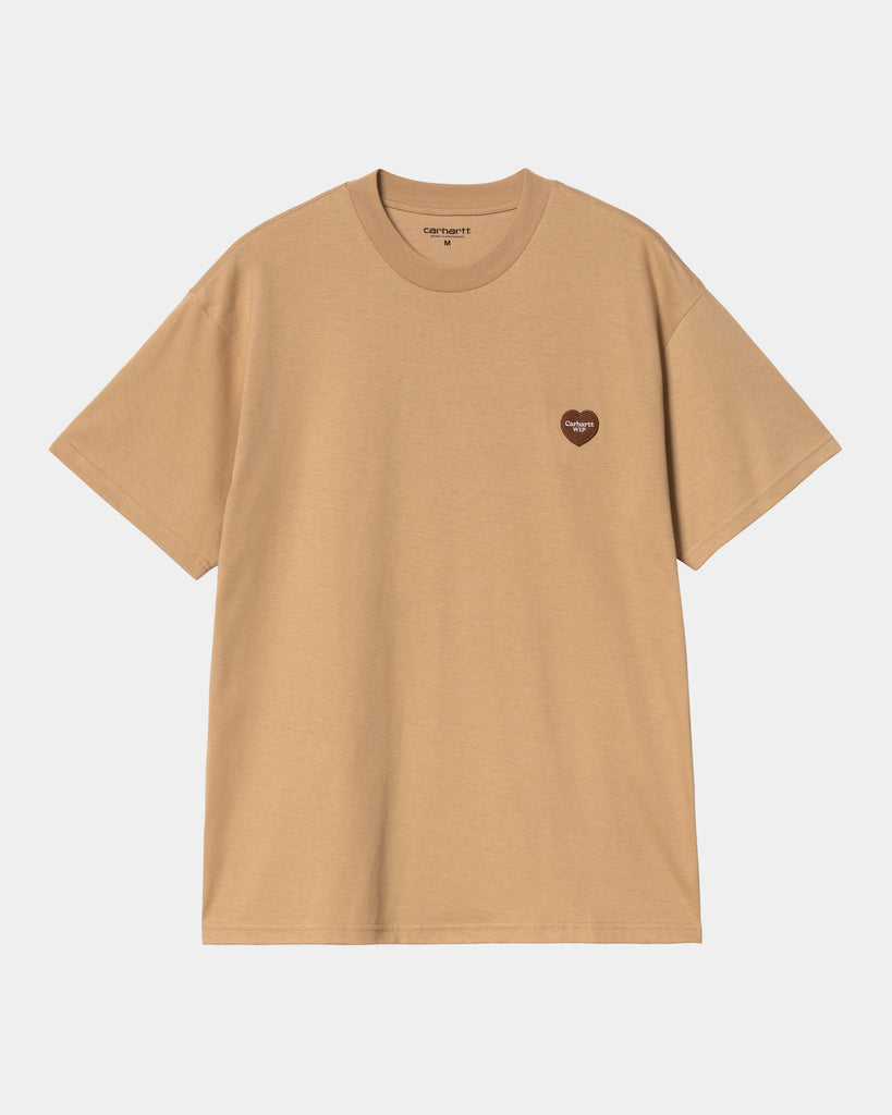 Tシャツ・カットソー Carhartt Carhartt Wip Heart II Hartt T-shirt Carhartt WIP Heart II Hartt T-Shirt | Dusty Hamilton Brown