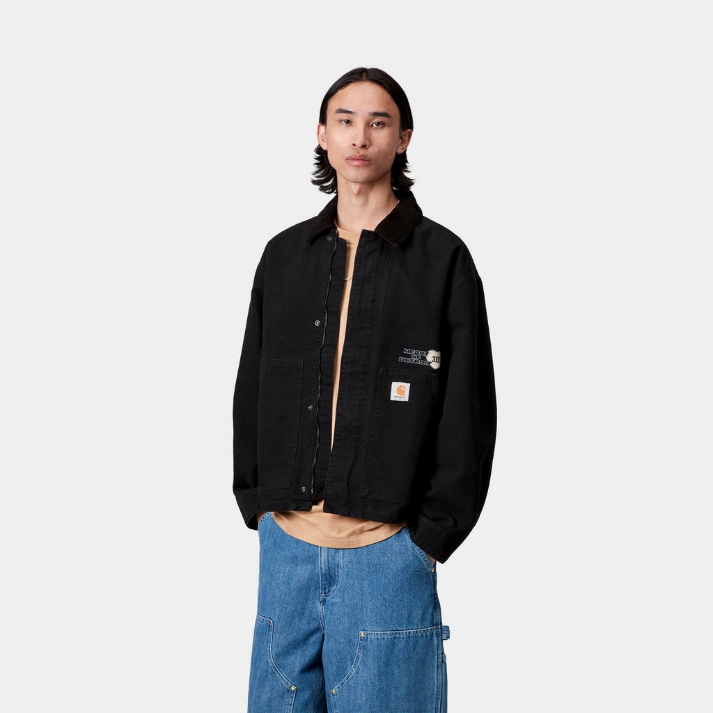 Carhartt WIP OG Arcan Graphic Jacket | Black / Black (heavy