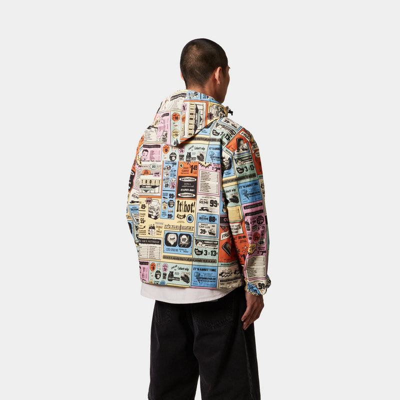Carhartt WIP Swizzle Windbreaker | Hue Catalogue Print