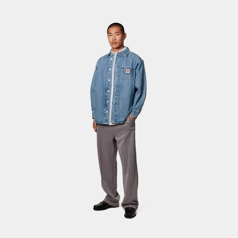 Carhartt WIP Nash Shirt | Blue (stone washed) – Page Nash Shirt