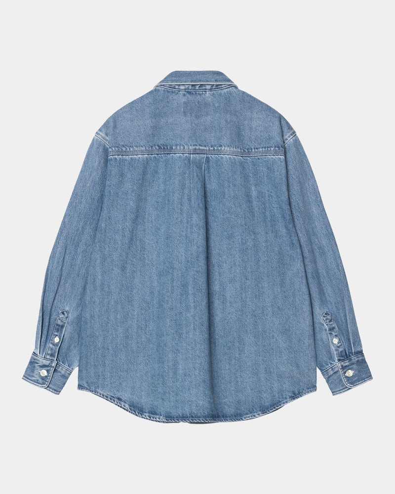 Carhartt WIP Nash Shirt | Sulfur Red (enzyme bleach washed