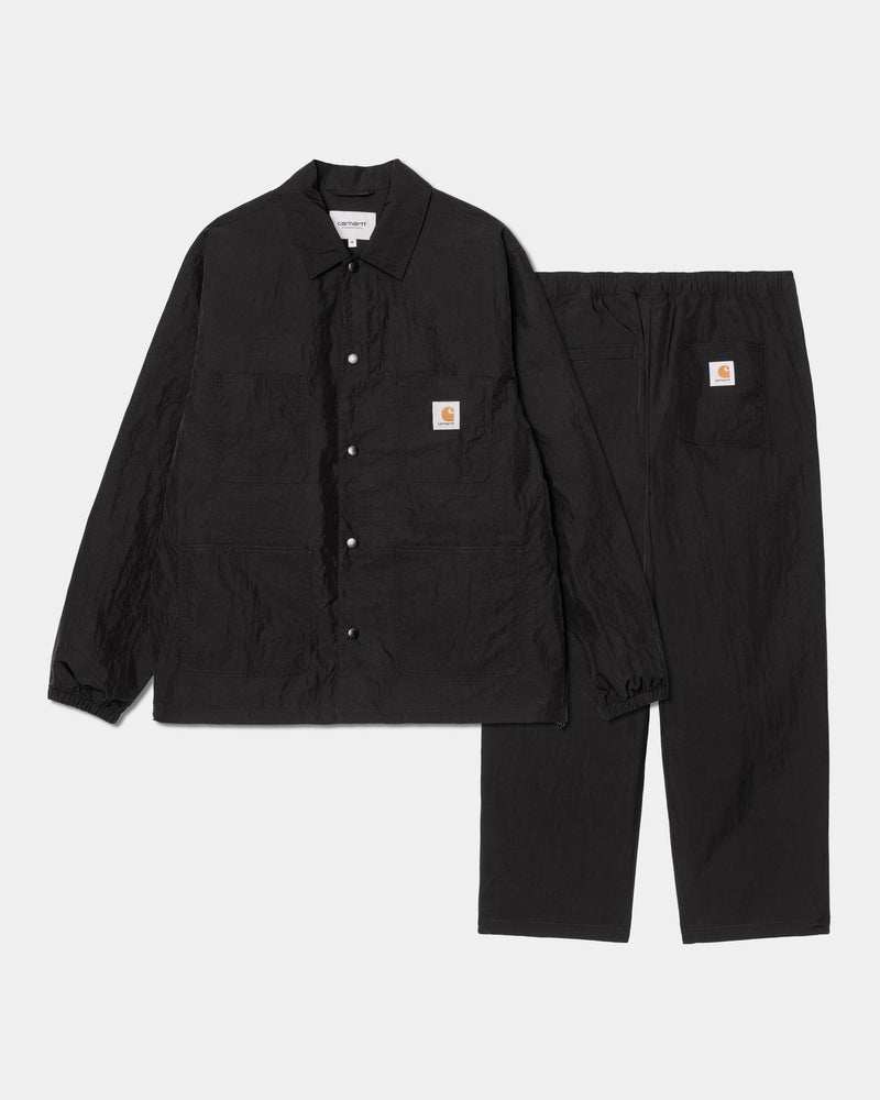 カーハートWIP　セットアップ　ブラック　L　micah set Carhartt WIP Micah Packable Set | Black – Page Micah