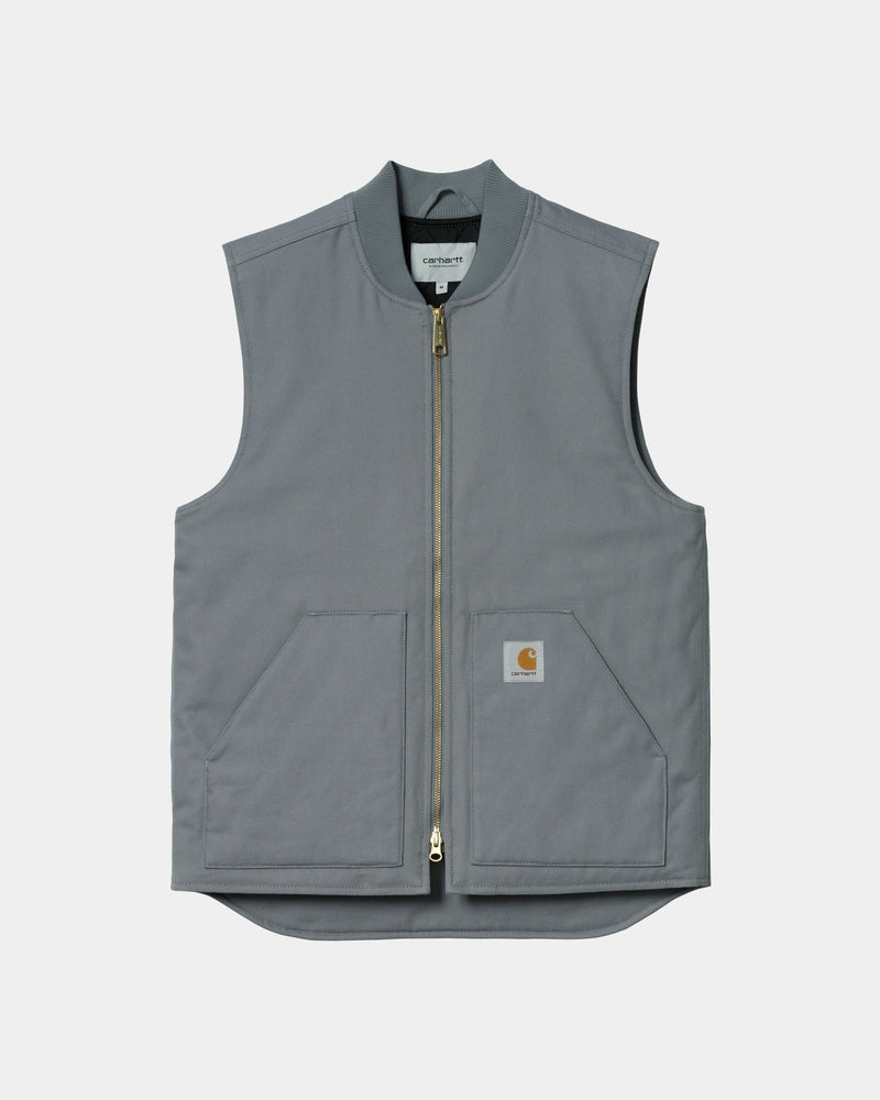 Carhartt WIP Vest Winter Dove Grey rigid Page Vest Winter