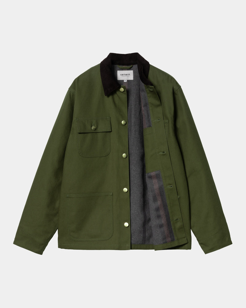 Carhartt WIP Michigan Chore Coat (Winter) | Tarragon / Black (rigid) – Page  Michigan Chore Coat (Winter)