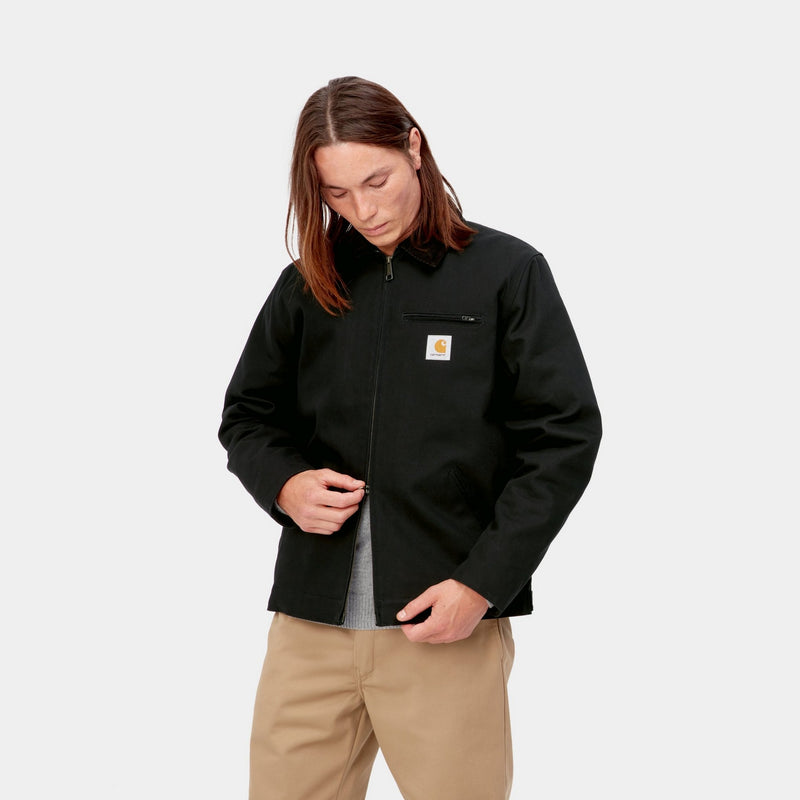 Carhartt WIP Detroit Jacket (Winter)  Black (rigid) – Page Detroit Jacket  (Winter) – Carhartt WIP USA